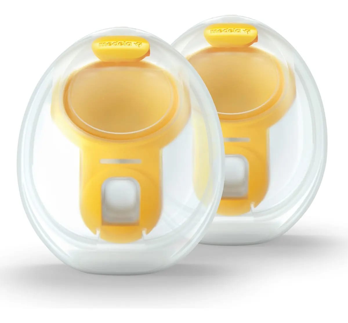 Kit de Extração com Mãos Livres Medela, Compatível com o Extrator Elétrico Duplo Swing Maxi, kit com 2 conchas coletoras
