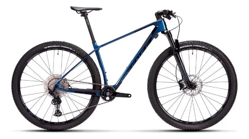 Bicicleta Mtb Sense Impact Carbon Comp Cor Azul Tamanho Do Quadro S
