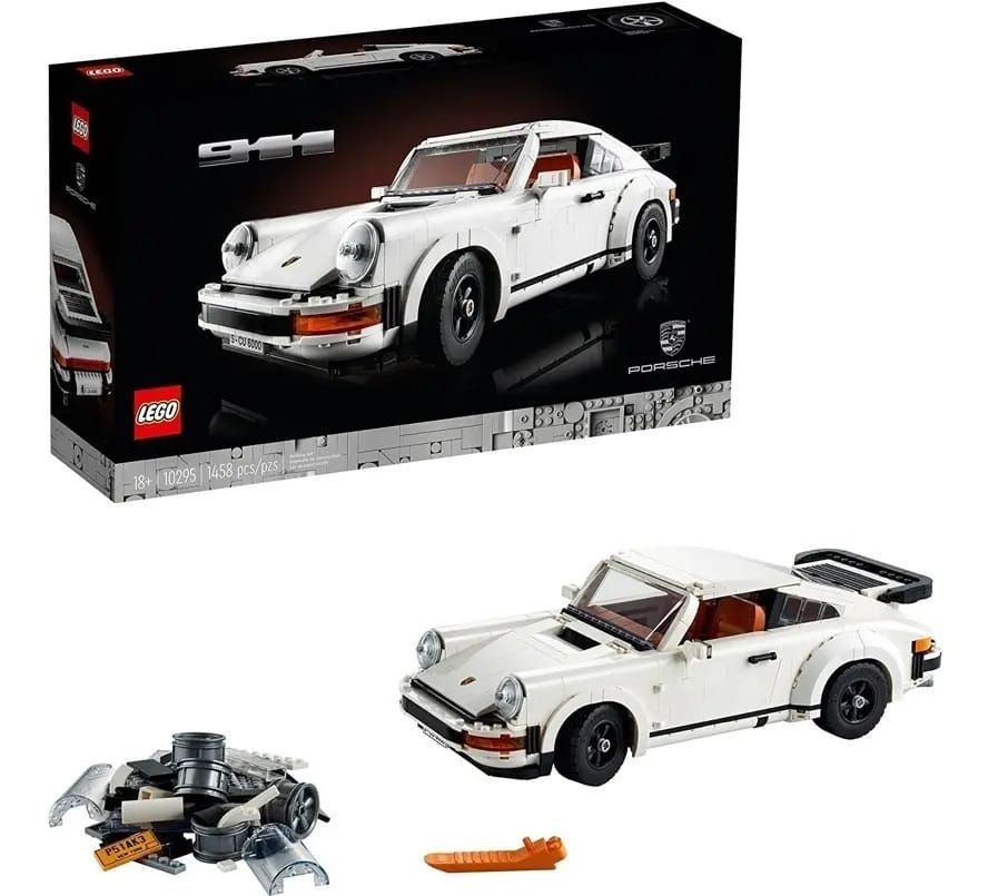 LEGO Icons Porsche 911 Kit de Construção; Carro Colecionável 10295