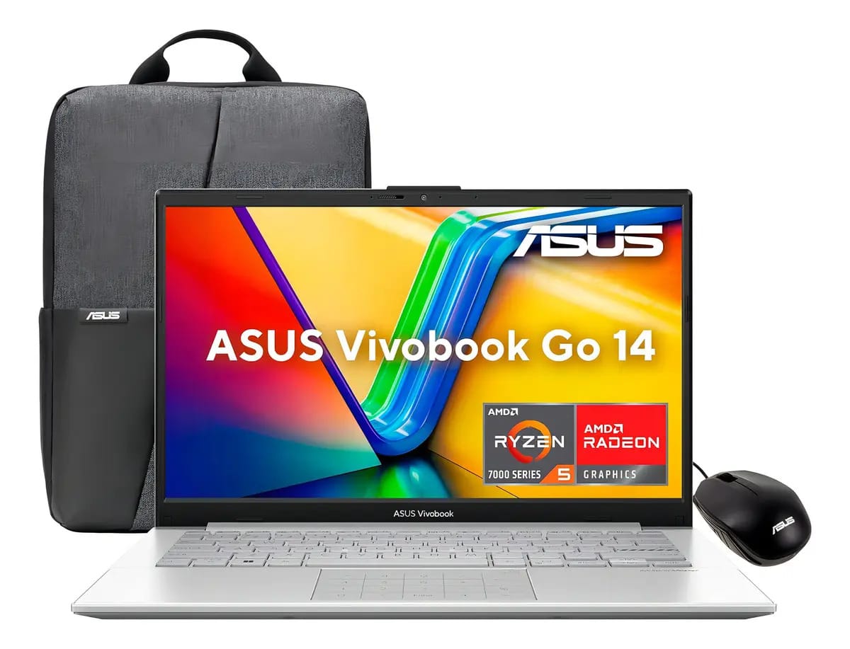 Asus Vivobook 7520-U 8GB RAM 512GB Prateado