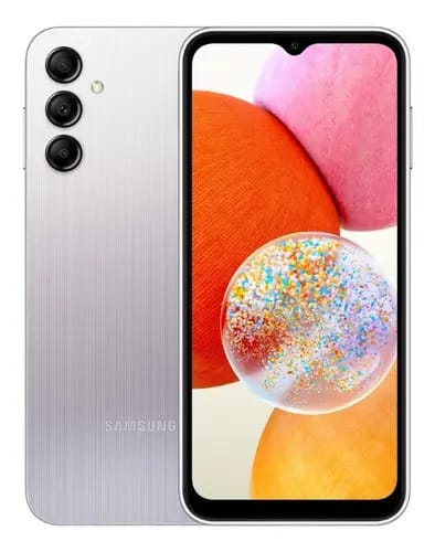 Samsung Galaxy A14 Prata de 128gb de Memória, 4gb Ram, Tela 6.6" 4G.