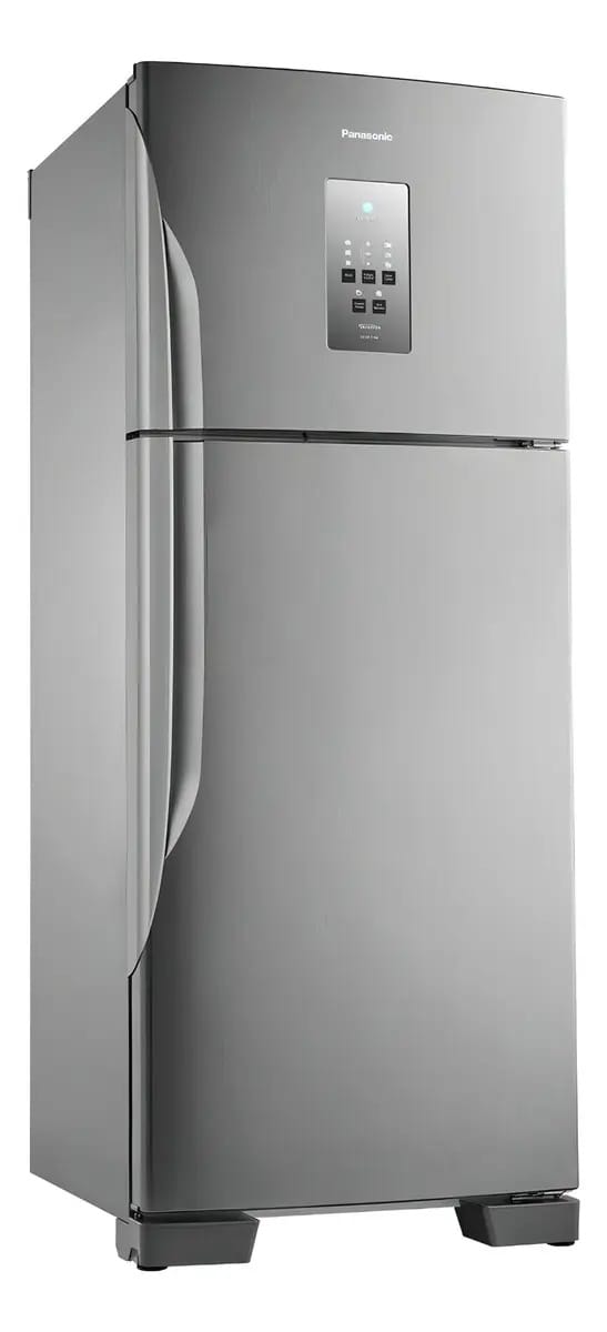 Geladeira Panasonic BT51Pv3xd Inverter 435l Cor Cinza