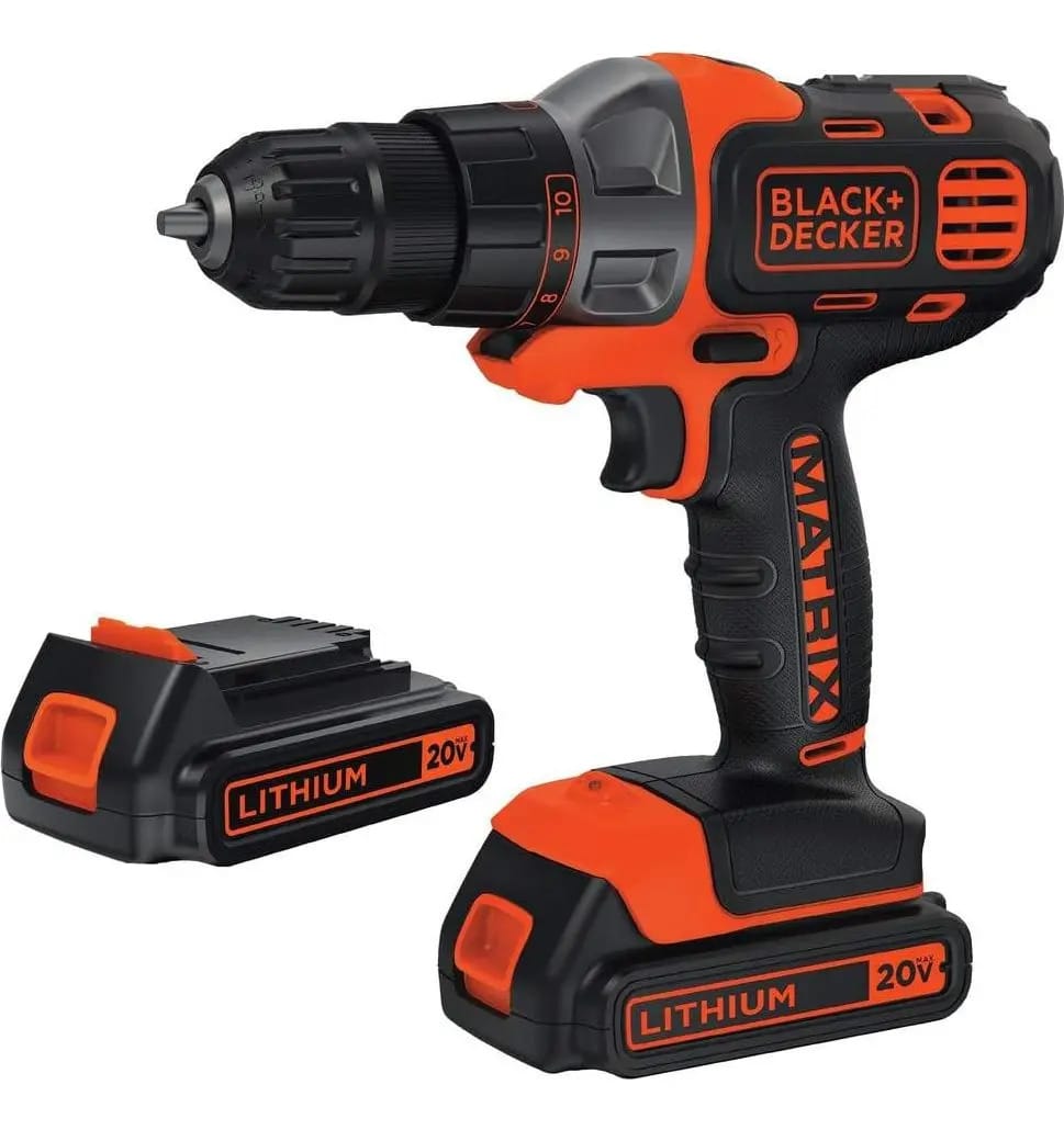 Furadeira sem fio Black+Decker 20v Max