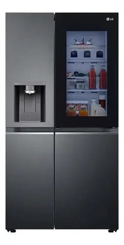 Nevecón LG Side By Side Instaview Door-in-Doorcraft Ice Color Negro