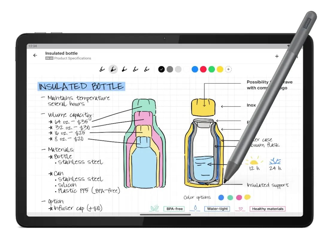 Lenovo Lenovo Tab M11 128GB Wi-Fi Luna Grey