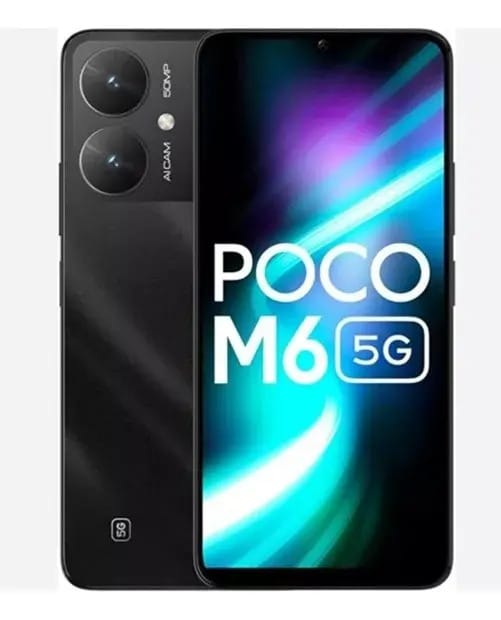 Celular Xiaomi Poco M6 5g Global 6gb Ram 128gb 2024 Cor Preto