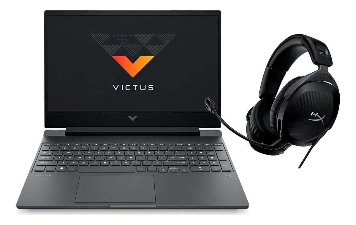 Hp Victus Ryzen 8GB RAM 512GB Prateado