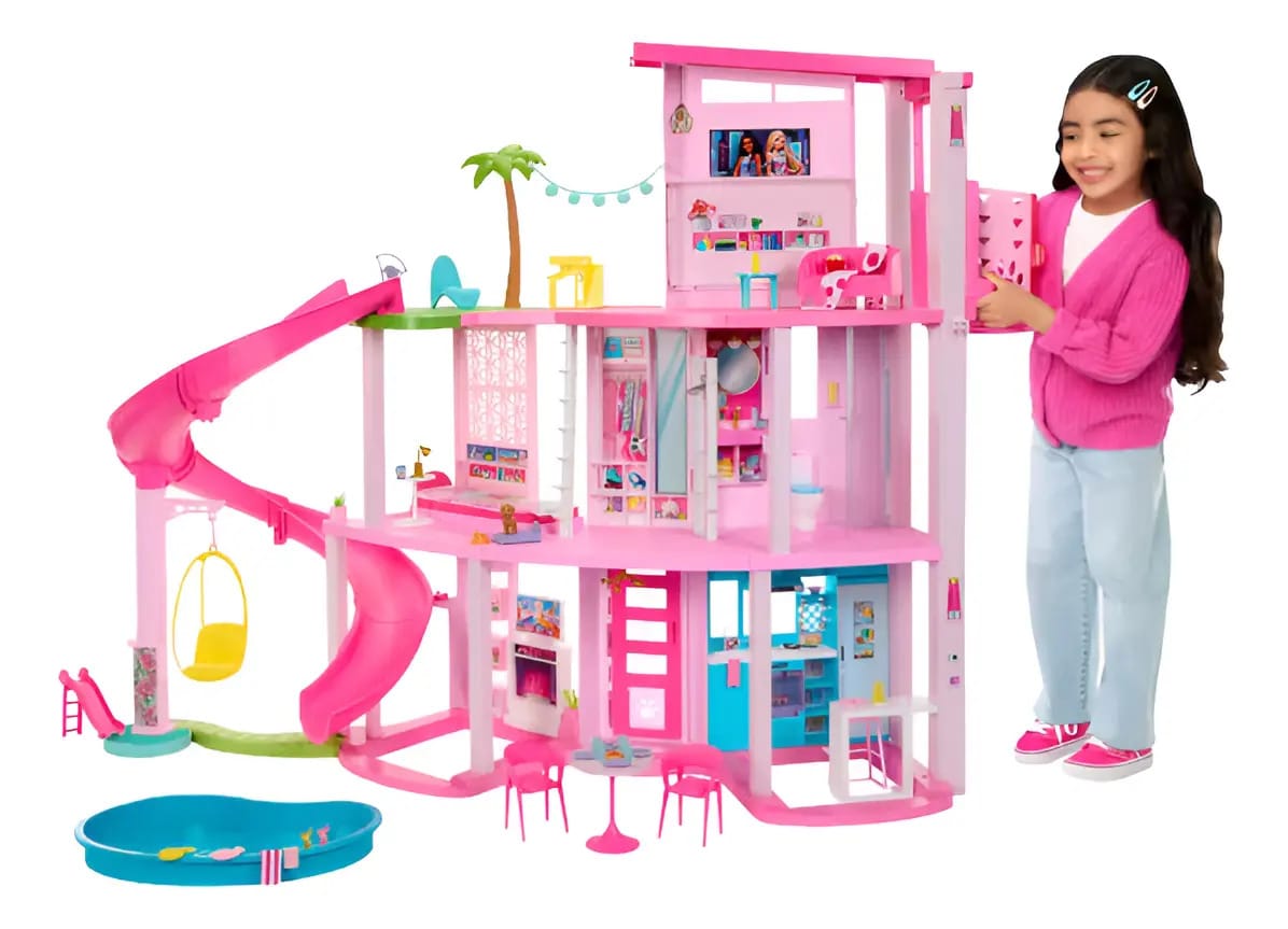 Barbie Casa De Bonecas Dos Sonhos - Mattel Hmx10 Rosa