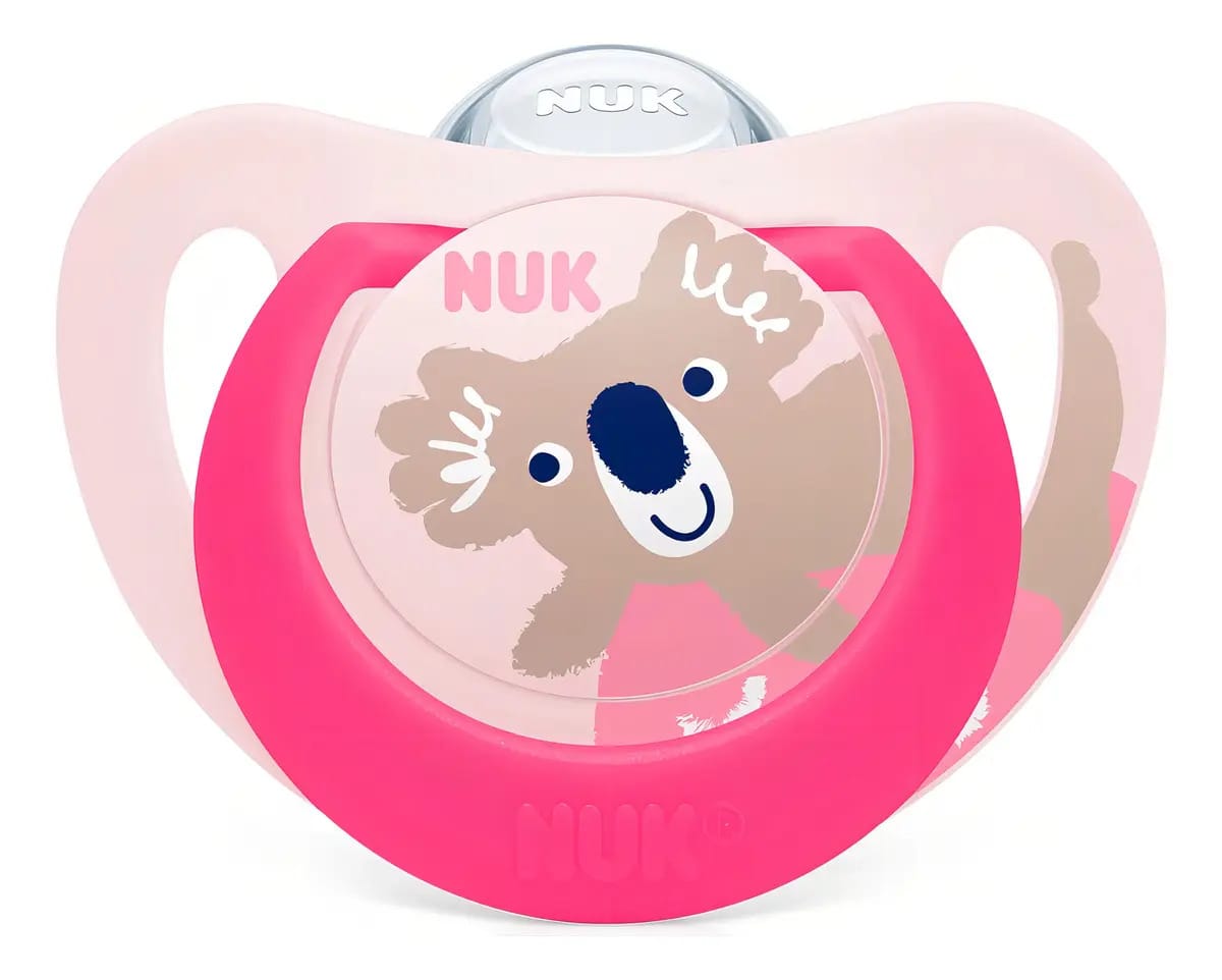 Chupeta 18 + meses Star Rosa NUK