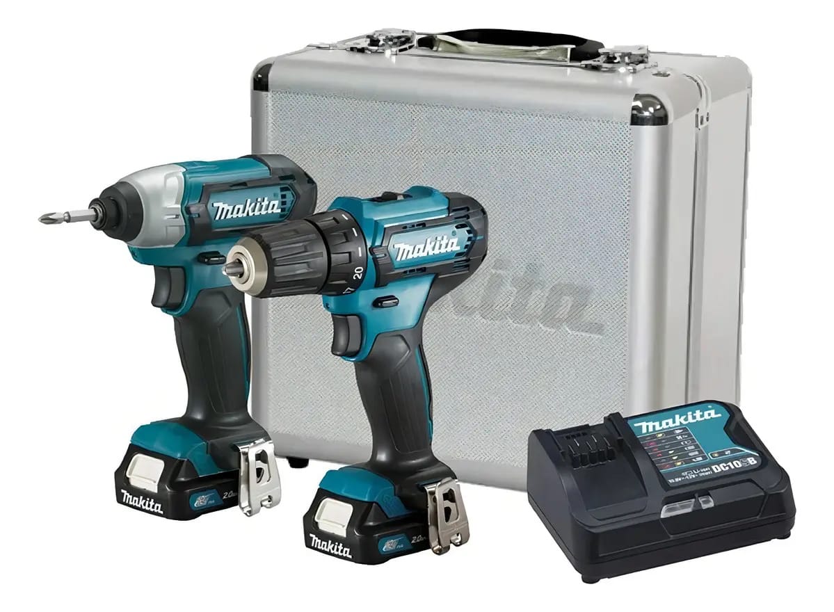 Kit Clx224sax Furad/paraf Df333d Chave Impacto Td110d Makita