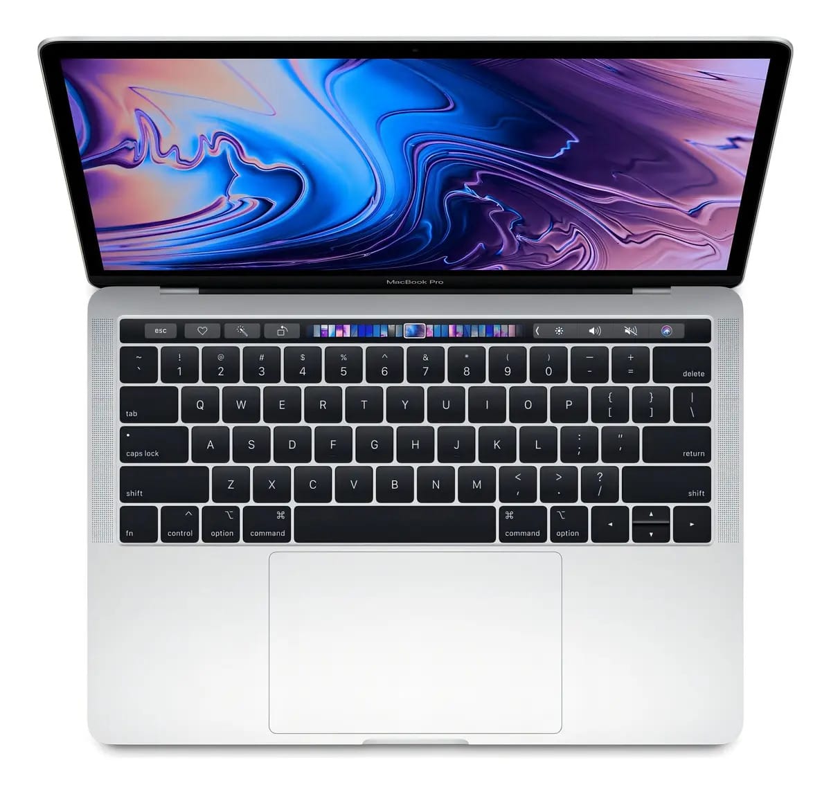 Apple MacBook Pro A1989 (2018) Prata 13.3" 2560 px x 1600 px Intel 8259U 8GB de Ram