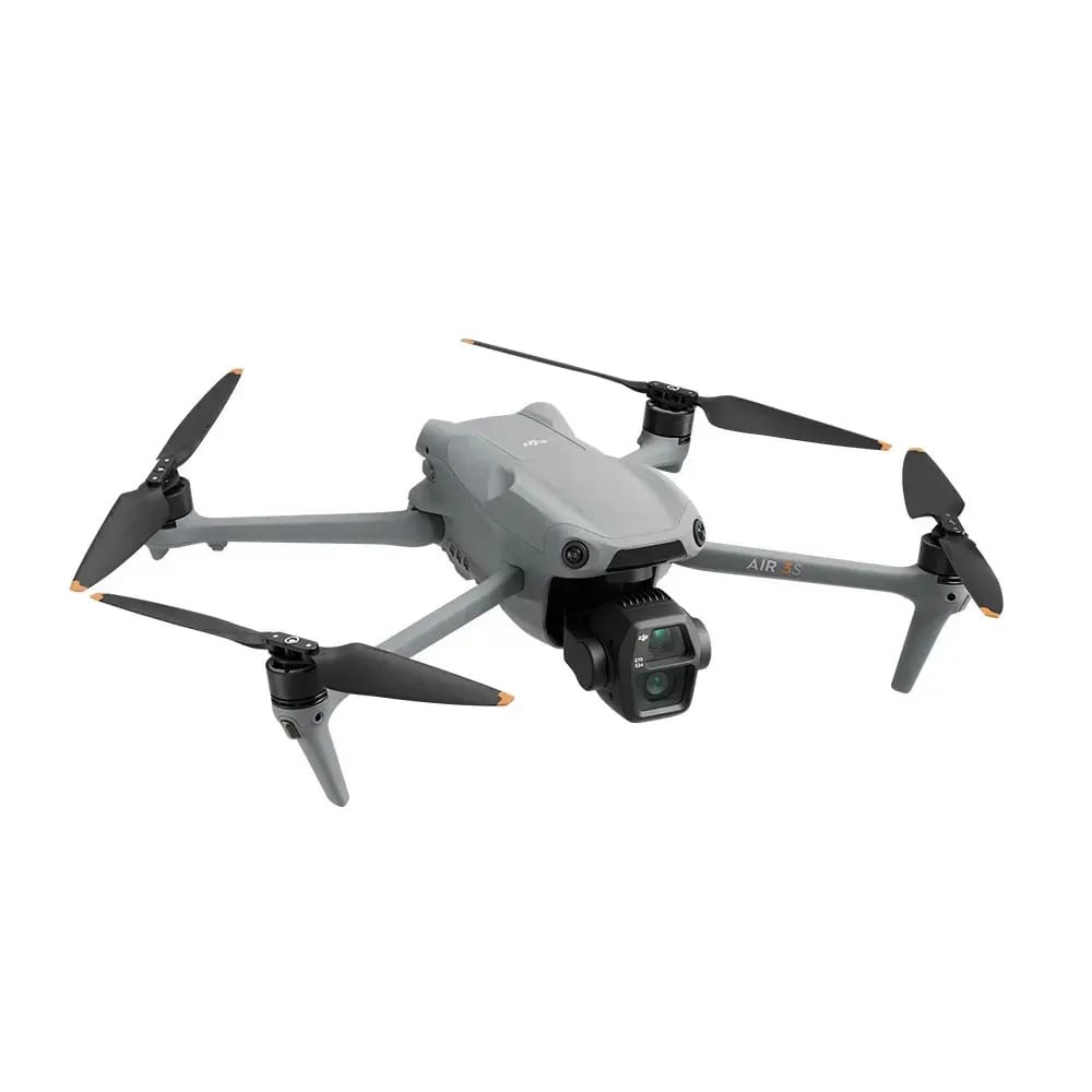 Drone Aéreo DJI Air 3S Fly More Combo RC2 com Câmera Dual 4K e Tela