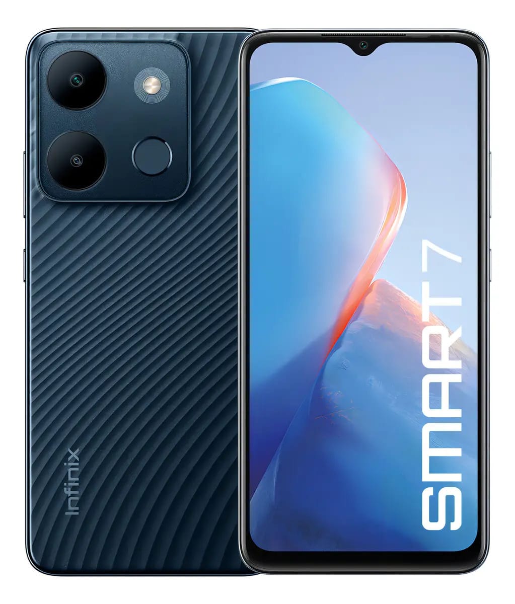 Infinix Smart 7 64GB 4GB RAM Cor Preto