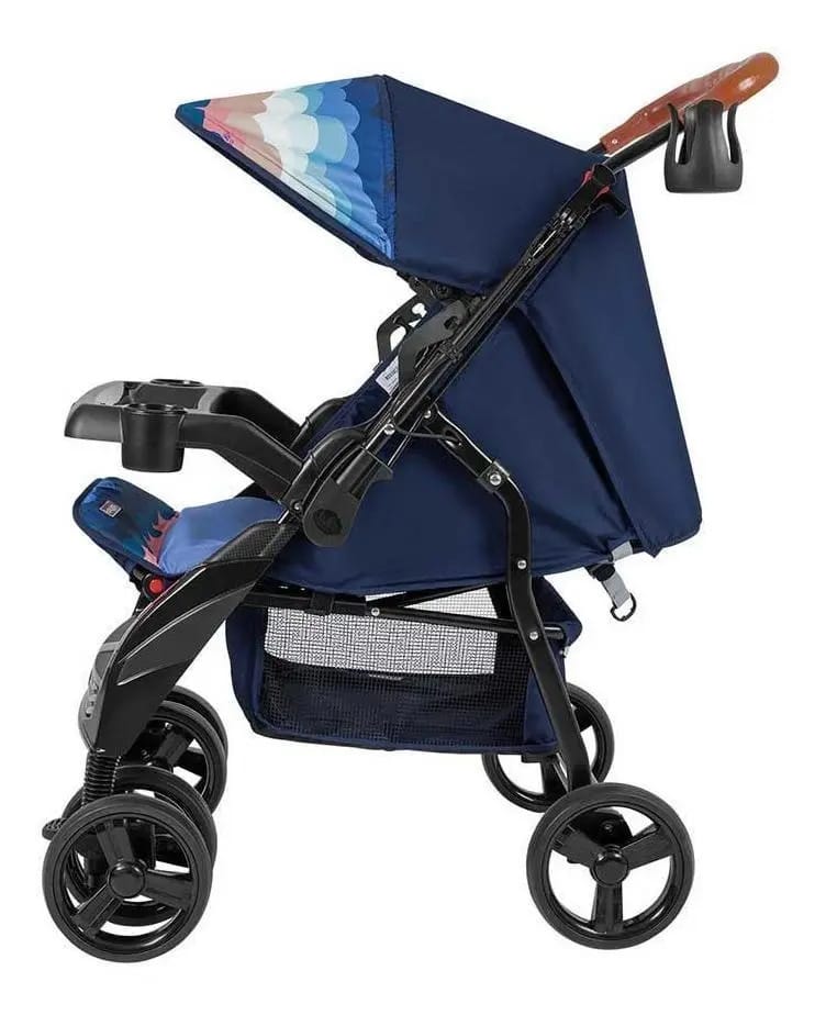 Carrinho Berço Tutti Baby Sky Ref.10.005.003 - Azul