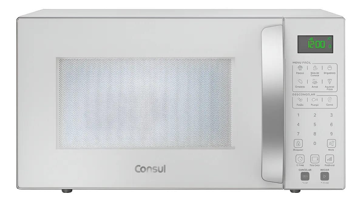 Micro-ondas Consul 32l Com Menu Fácil Cms46ab Branco Consul