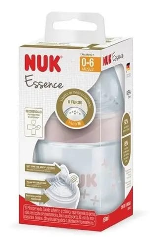 Mamadeira Essence rosa 150ml menina NUK