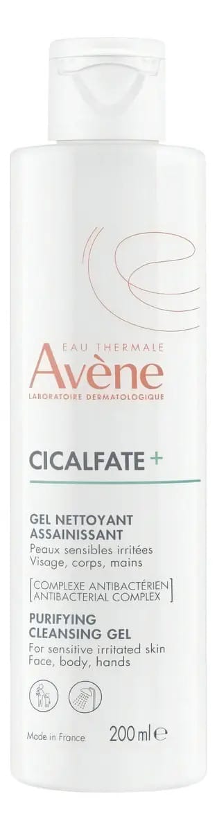 Gel de limpeza Avène Cicalfate Lavender X 200 ml Hora de aplicação Dia/Noite Tipo de pele Pele irritada