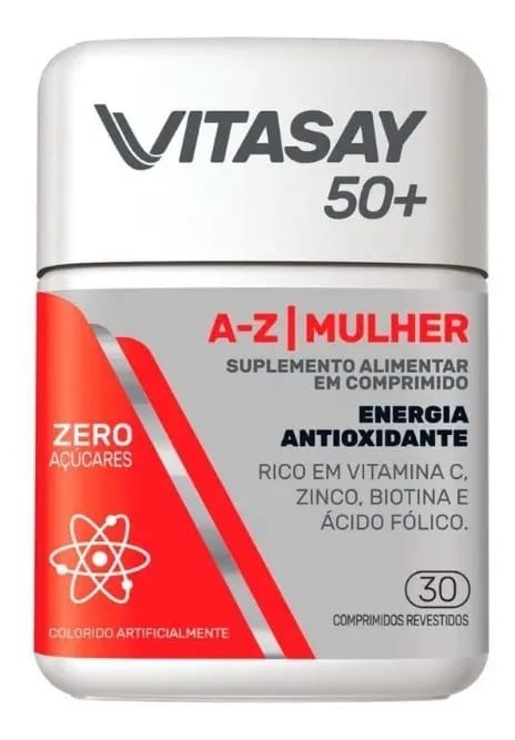 Vitasay 50+ Az Mulher Multivitamínico C/ 60 Comp + 30