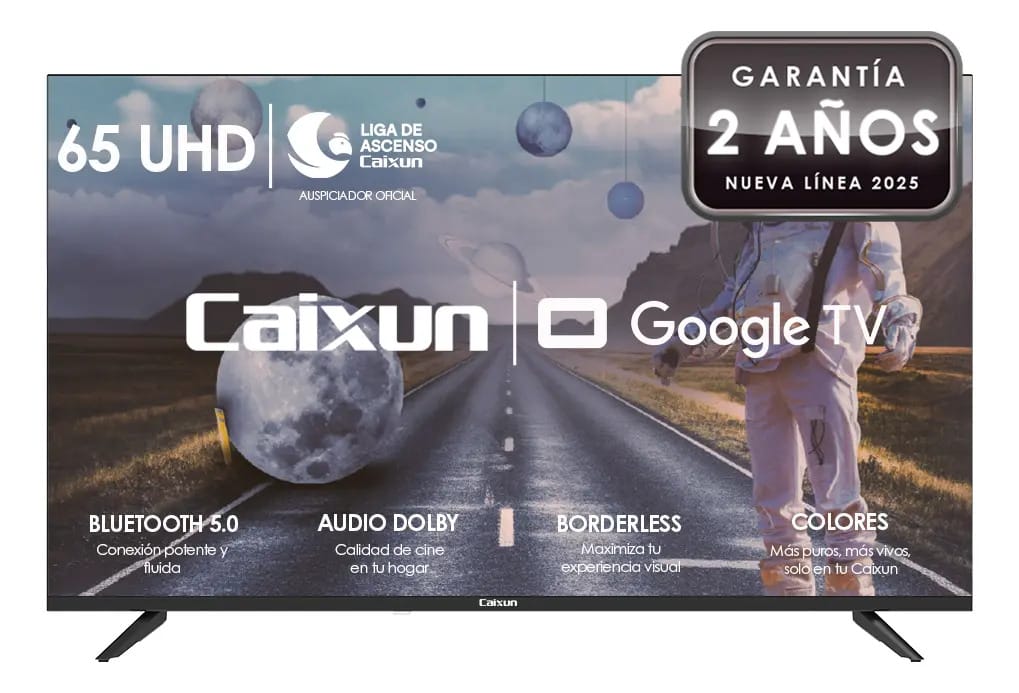 Smart TV Caixun 65 Uhd Google Tv C65v1ug