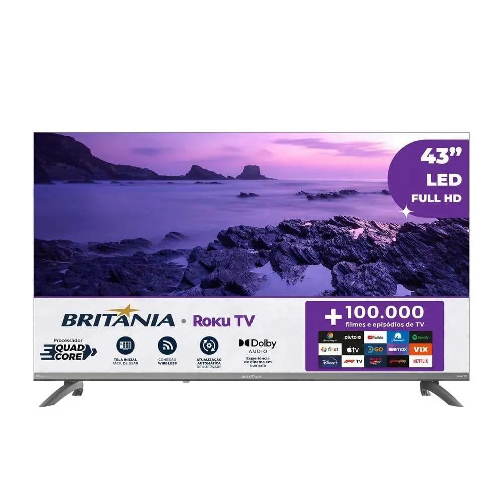 Britania Britânia Smart TV 43 B43CRA 43" LED FULL-HD