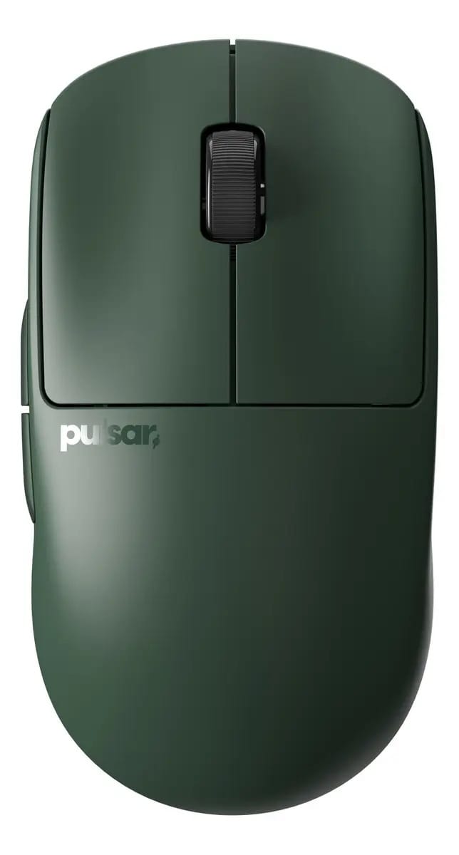 Mouse Gamer Pulsar X2v2 Medium Green Founders Edition 4k 53g Cor Verde