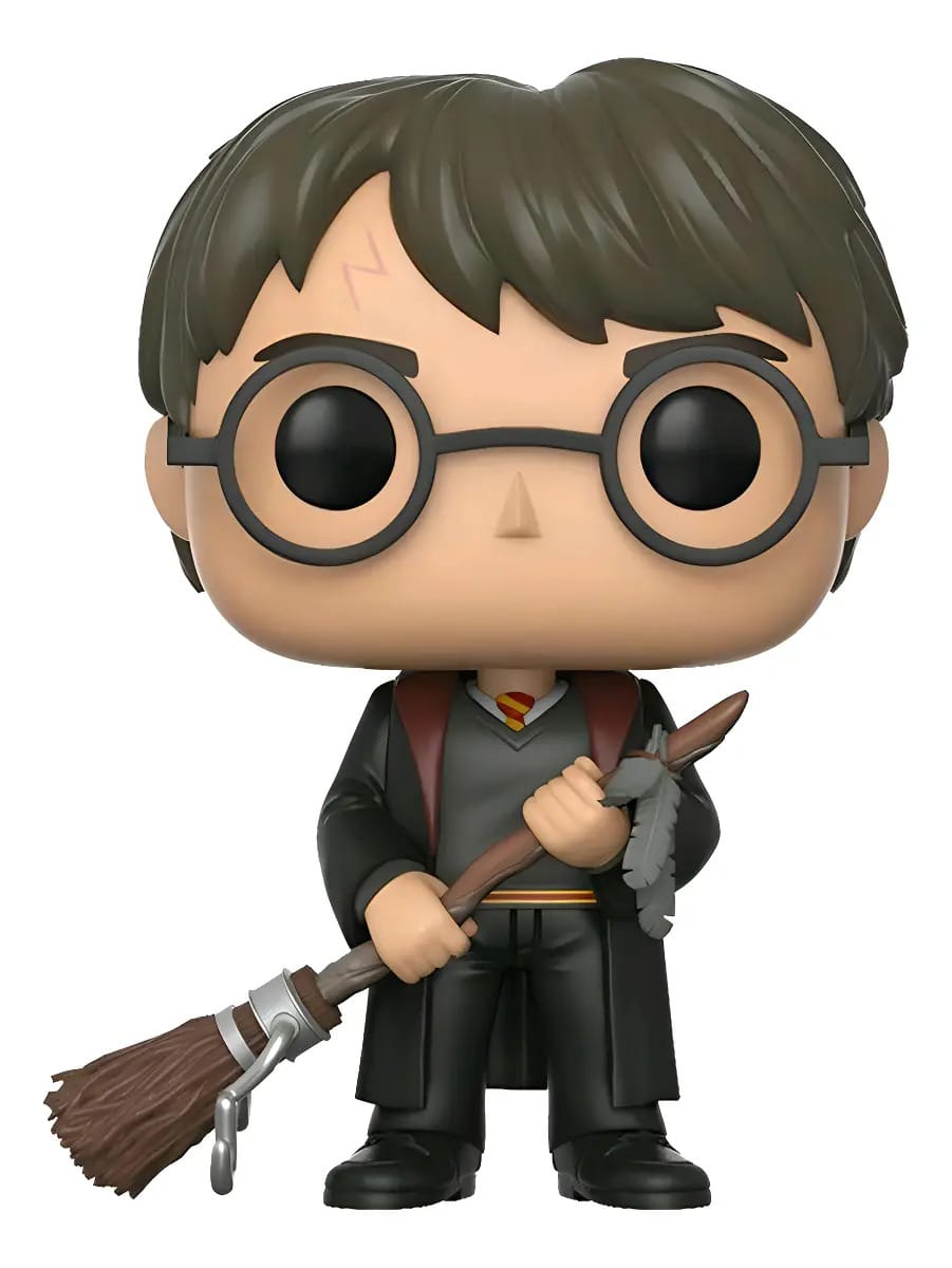 Figura de acción Funko Harry Potter Harry Potter With firebolt 14949 de Funko Pop!