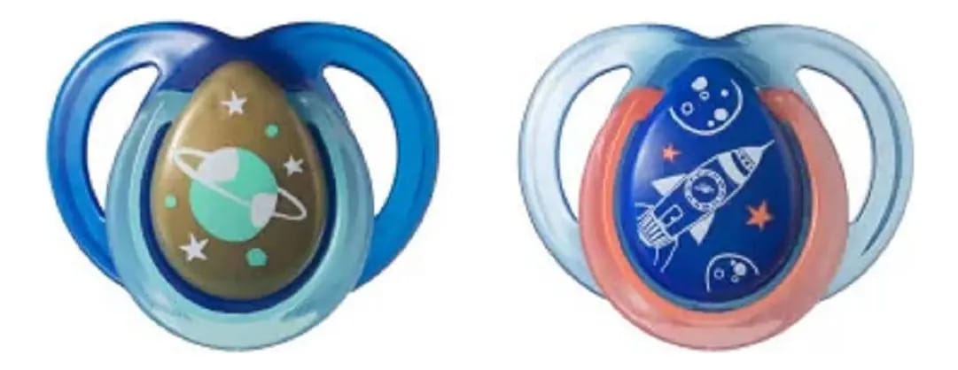 Chupeta Night Time Azul 2 Und. - Tommee Tippee