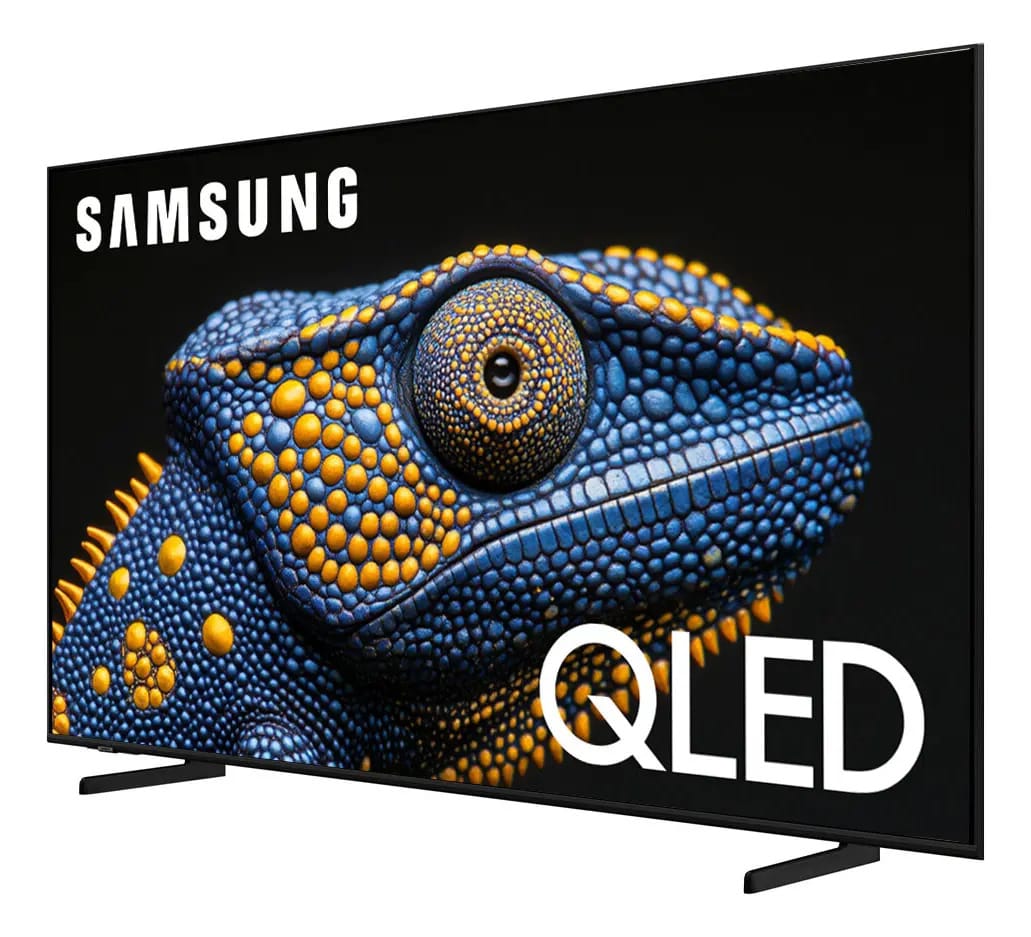 Tela de TV inteligente Samsung Q60dB Qled 4k de 55 polegadas 2024