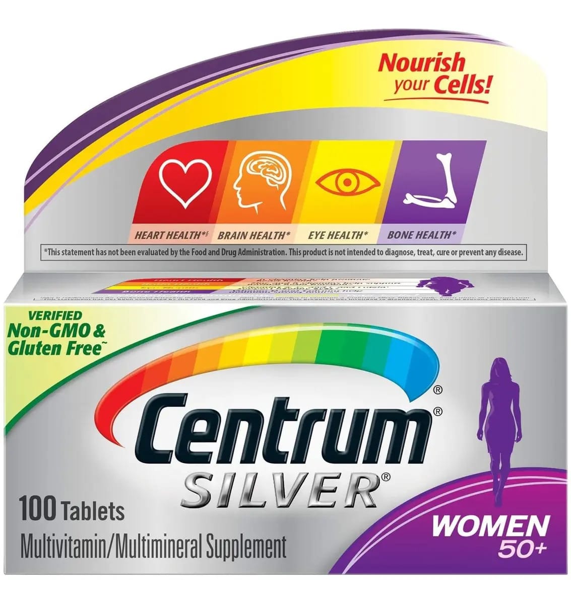 Suplemento en comprimidos Centrum Vitamina