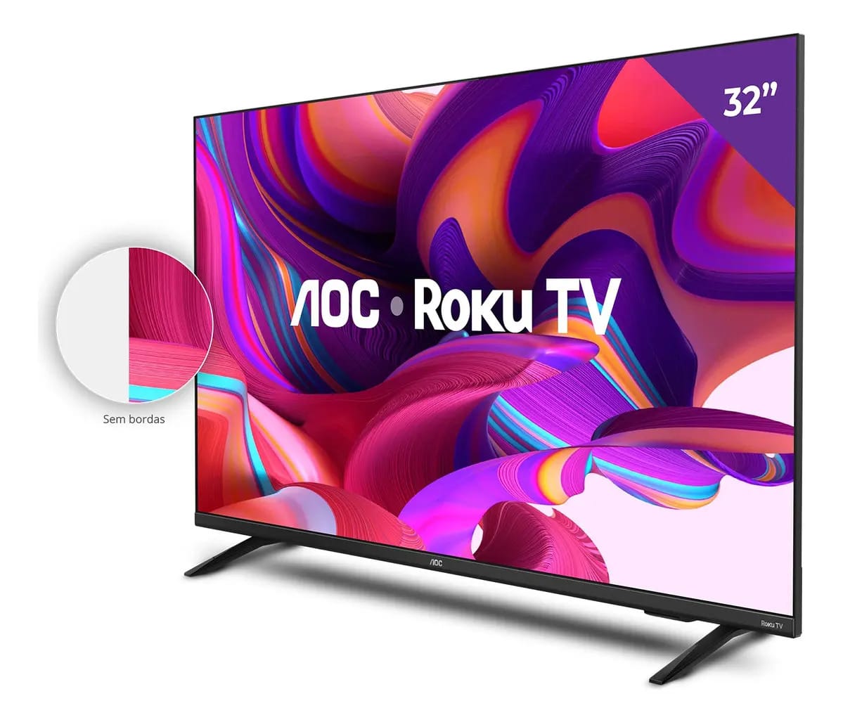 Aoc Roku Smart 50 32S5135/78G 32" LED HD