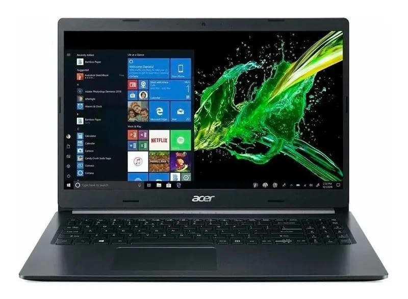 Acer Aspire 5 8GB RAM 250GB Preto