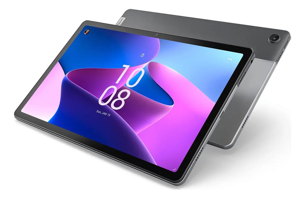 Lenovo Tab M10 Plus (3ª geração) - 2022 - Bateria de longa duração - FHD de 10 polegadas - Câmera frontal e traseira de 8 MP - Memória de 4 Gb - Armazenamento de até 128 Gb - Android 12 O