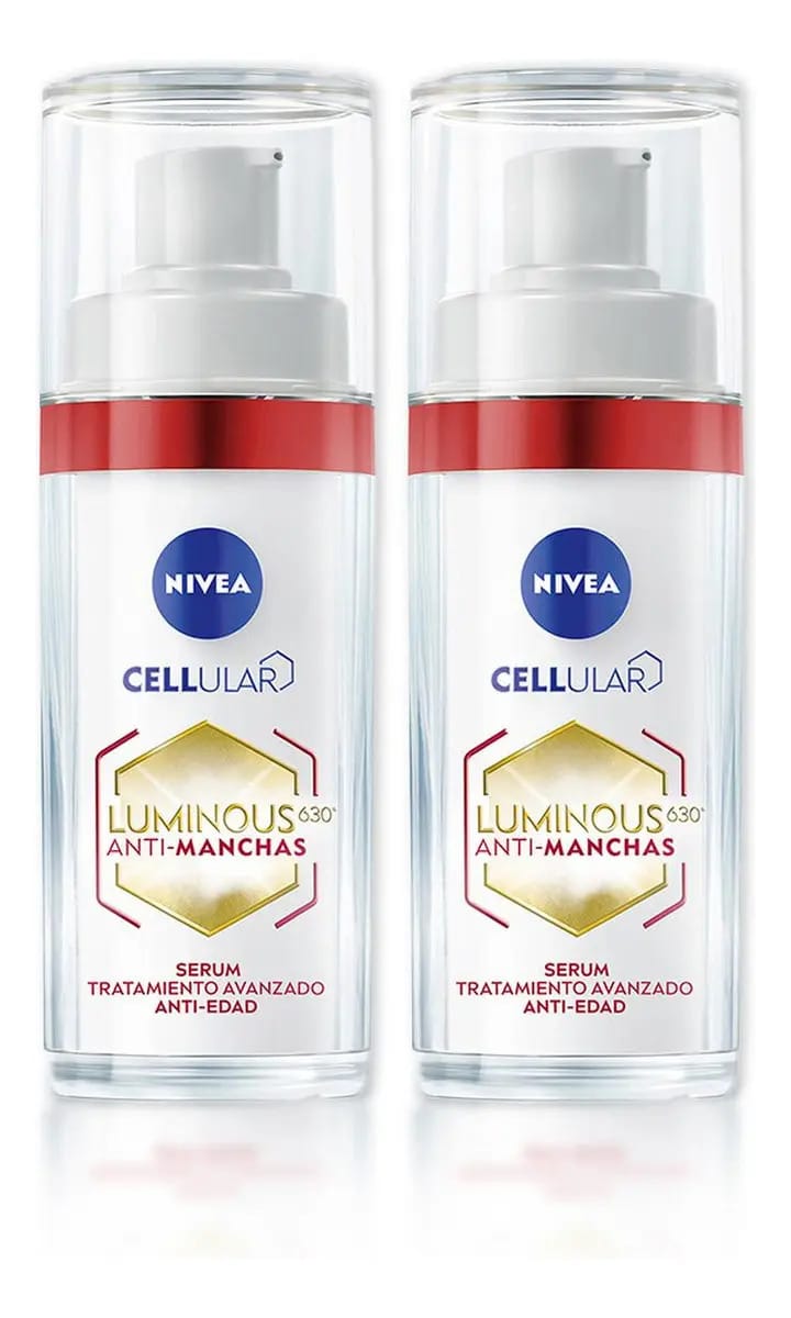 Sérum NIVEA Luminous Antimanchas serum antiedad Nivea para pele normal de 60mL