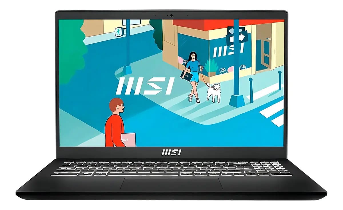 Msi MSI Modern 15 13900H 32GB RAM 1024GB Preto