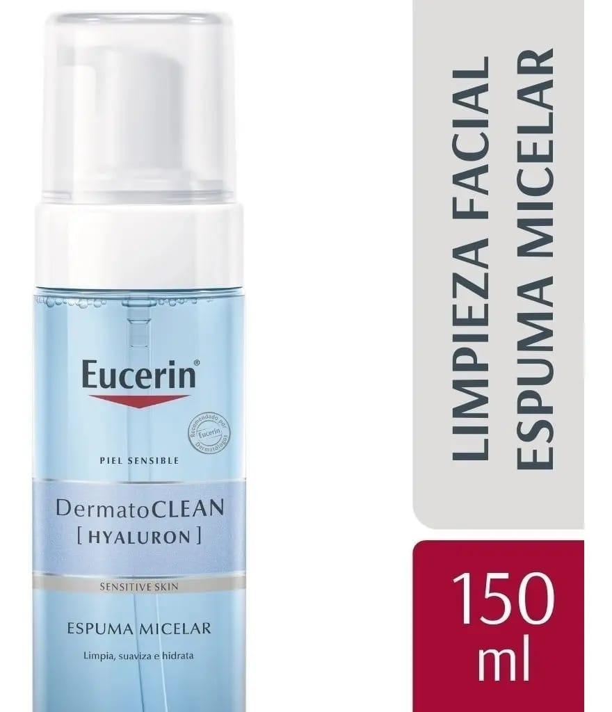 Espuma Micelar Hialurônica Eucerin Dermatoclean X 150 ml