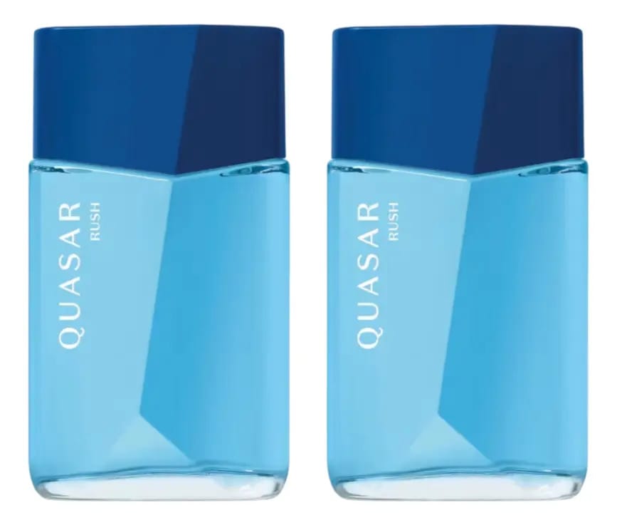 2 Quasar Rush Colônia 100ml Boticário