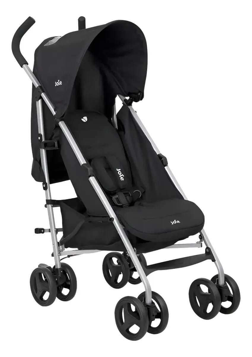 Carrinho de bebê Nitrotom Joie, cor: preto, estrutura de carvão