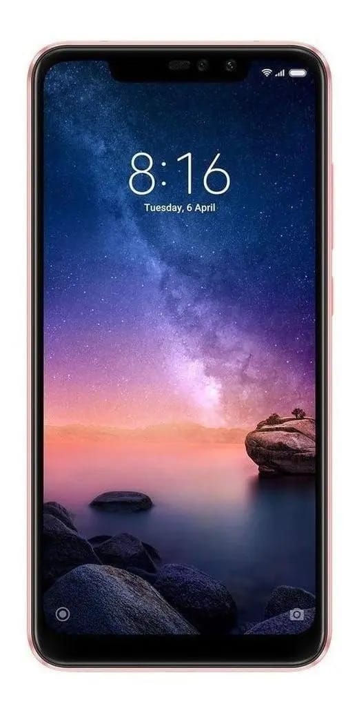 Xiaomi Redmi Note 6 Pro Dual SIM 64 GB ouro-rosa 4 GB RAM