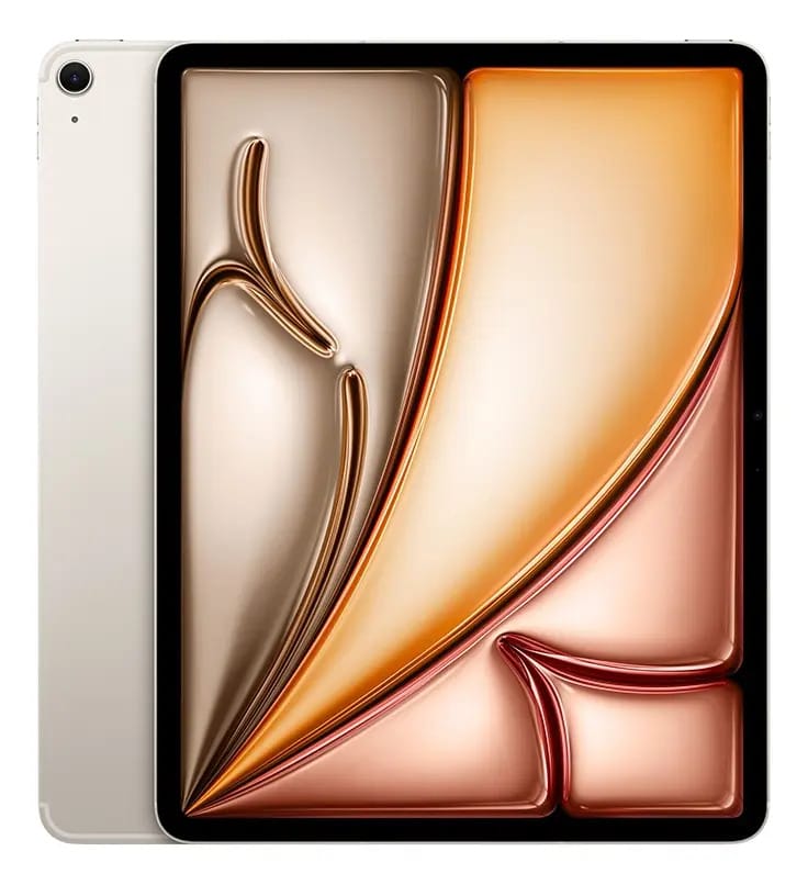 iPad air 13 polegadas Wifi + Celular 256 GB Stellar White M3