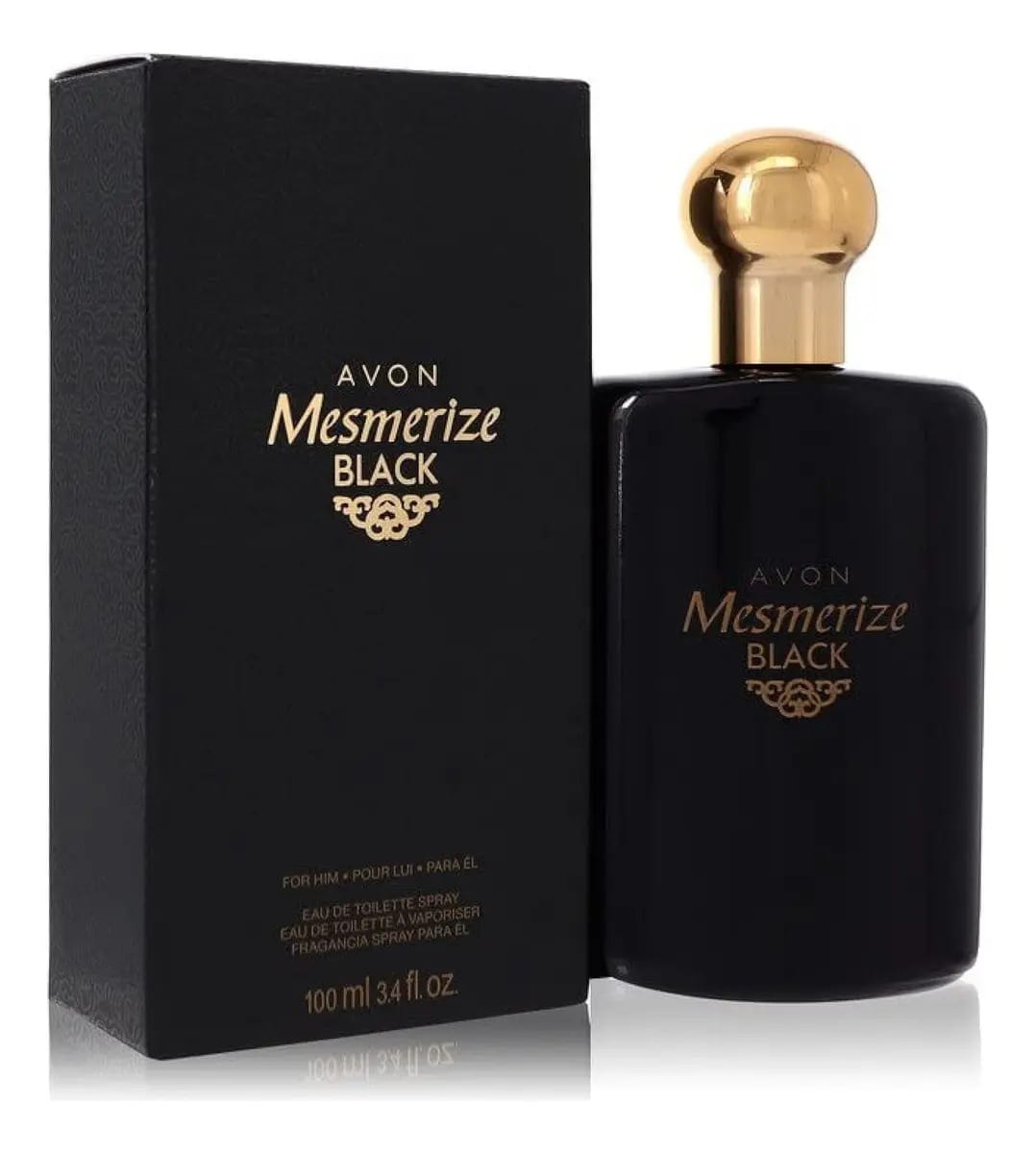 Perfume Avon Mesmerize Black Cologne 100ml