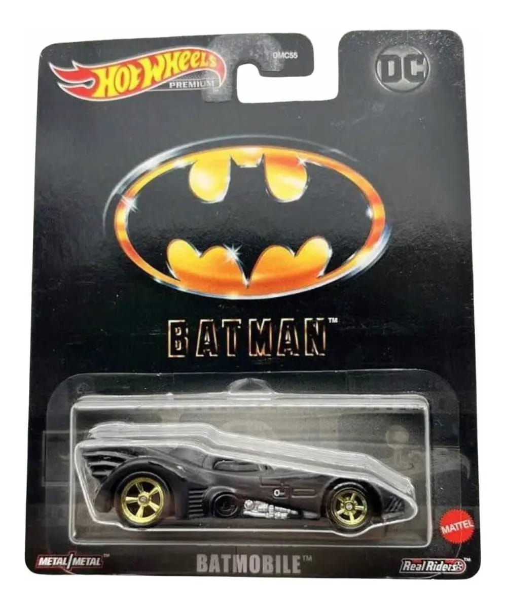 Hot Wheels Premium Batmobile, cor preta