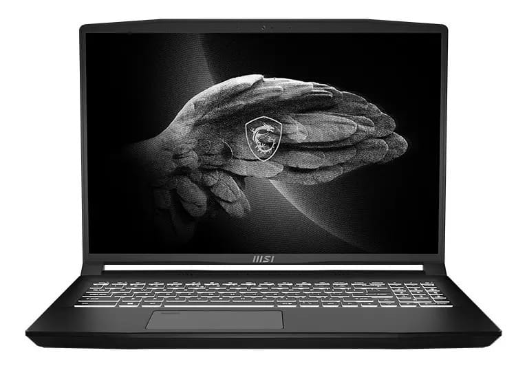 Msi Creator M16 Core i7-12700H 512ssd 16gb Rtx3060 16' Qhd+ Cor preta