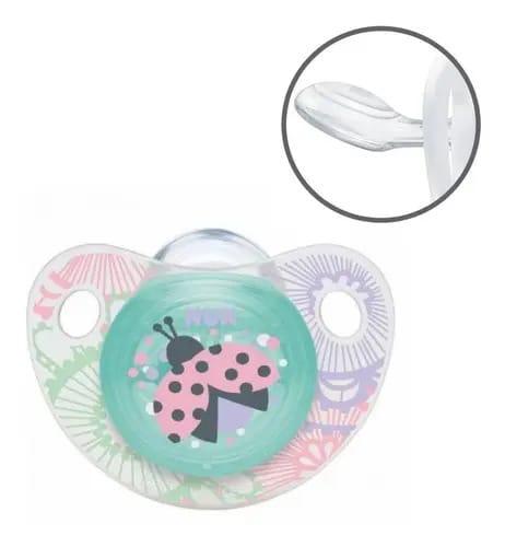 Chupeta Nuk Adore Trendline Confort Neutral Borboleta 6m