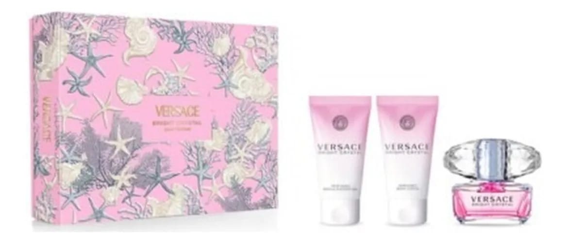 Versace Bright Crystal Edt 50ml + Shower + Body