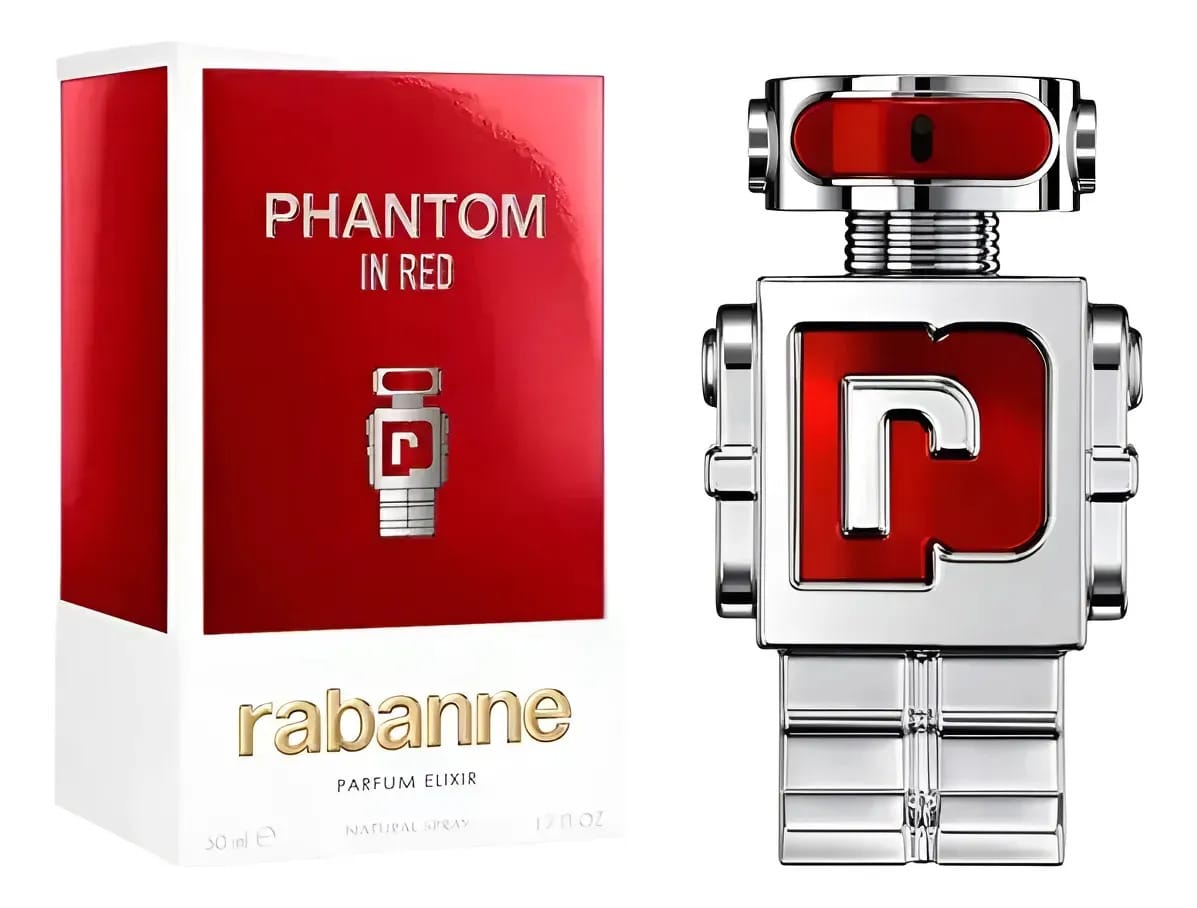 Perfume Paco Rabanne Phantom In Red Parfum Elixir X100ml