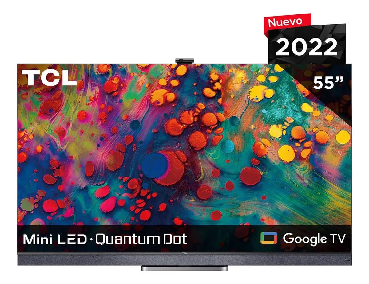 TCL 55" Mini Led 4K Google TV 2022 com HDR e USB