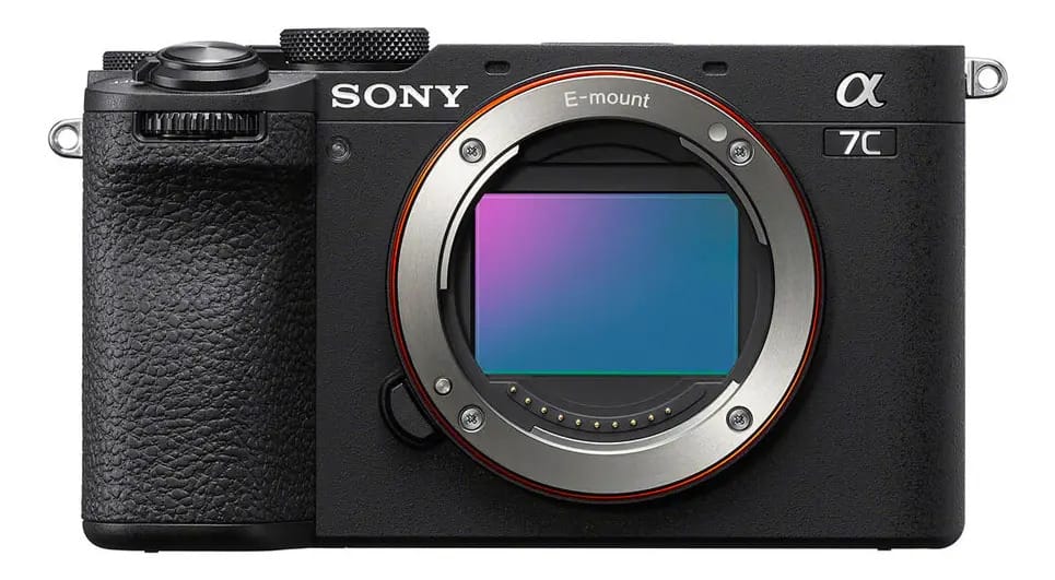 Câmera de corpo preto sem espelho Sony Alpha A7c Ii