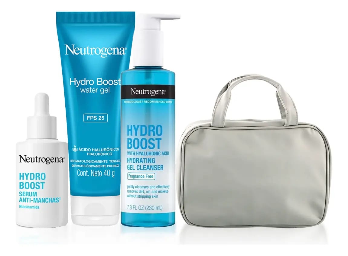 Rotina facial mista perfeita para dia/noite da Neutrogena Hydro Boost