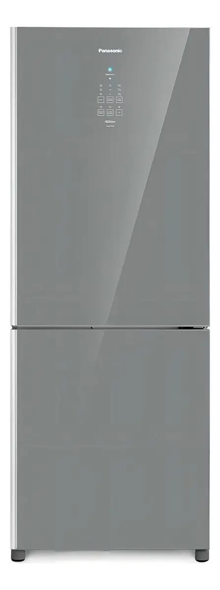 Geladeira Panasonic Frost Free 425l Black Glass Nr-bb53gv3b