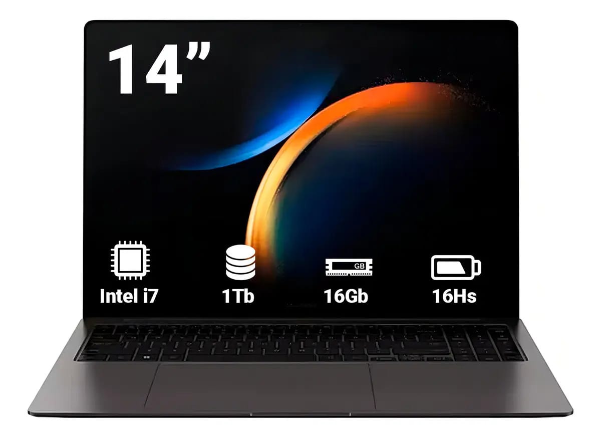 Samsung Galaxy Book3 1360P 16GB RAM 1024GB Graphite